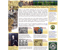 Tablet Screenshot of clan-duncan.co.uk